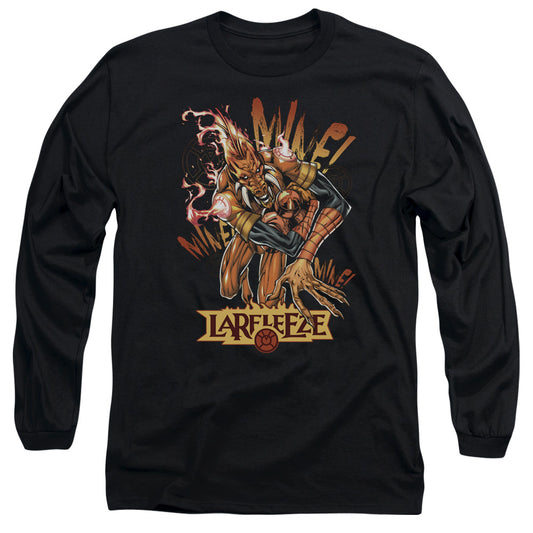 Green Lantern Larfleeze Mens Long Sleeve Shirt Black Officially Licensed