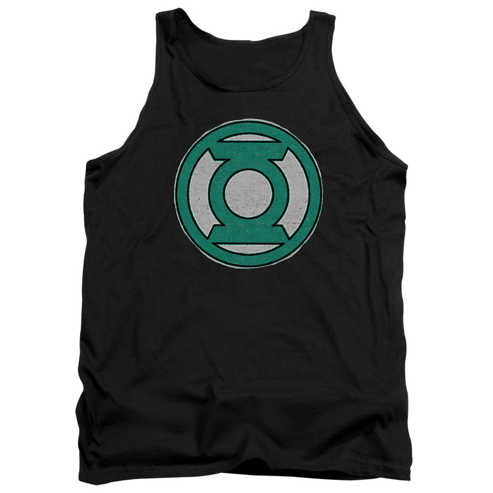 Green Lantern Hand Me Down Mens Tank Top Shirt Black