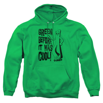 Gumby Cool Green Mens Hoodie Kelly Green
