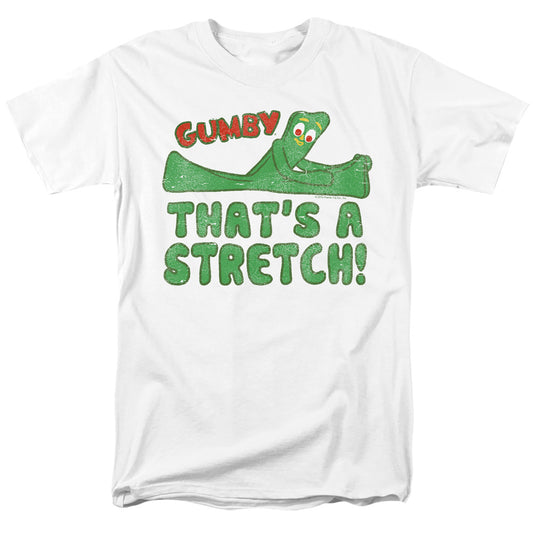 Gumby Thatƒ??S A Stretch Mens T Shirt White Officially Licensed