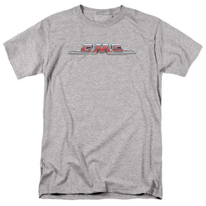 Gmc Chrome Logo Mens T Shirt Athletic Heather