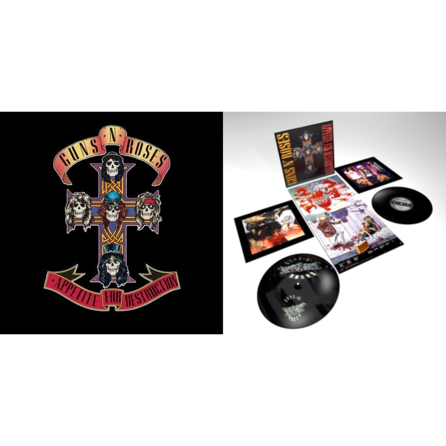 Guns N' Roses - Appetite For Destruction (2LP) & Appetite For Destruction