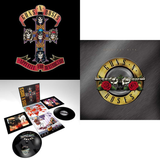 Guns N' Roses - Greatest Hits (2LP) & Appetite For Destruction (2LP) & Appetite For Destruction