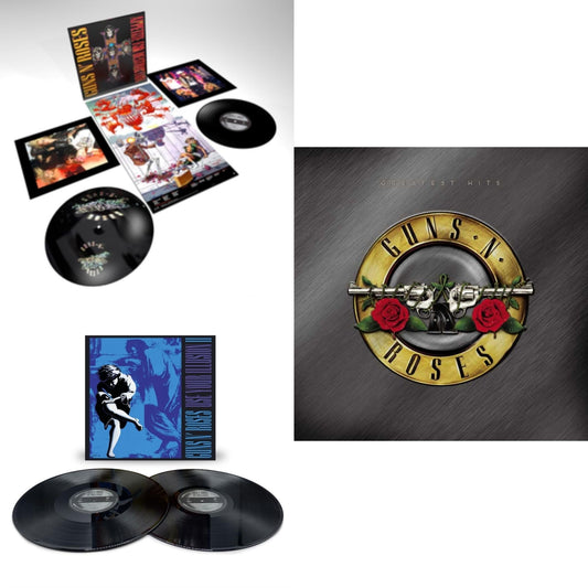 Guns N' Roses - Use Your Illusion Ii (X) (2LP) & Greatest Hits (2LP) & Appetite For Destruction (2LP)