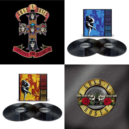 Guns N' Roses - Appetite For Destruction & Use Your Illusion Ii (X) (2LP) & Use Your Illusion I (X) (2LP) & Greatest Hits (2LP)