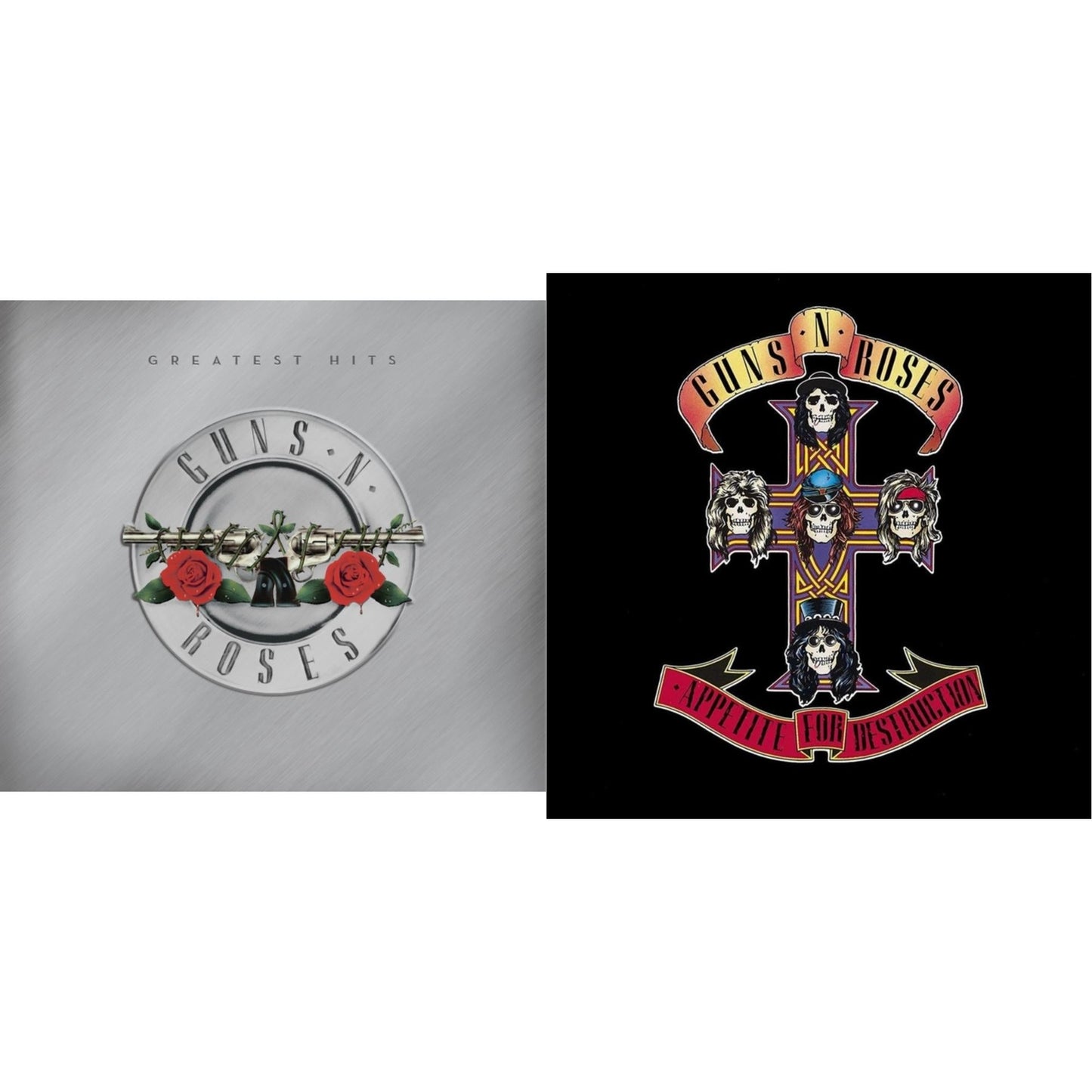 Guns N' Roses - Greatest Hits & Appetite For Destruction - Remaster - CD Bundle