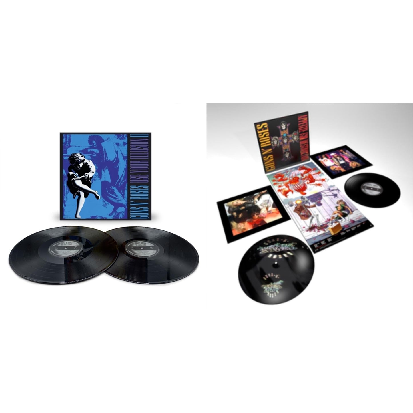 Guns N' Roses - Use Your Illusion Ii (X) (2LP) & Appetite For Destruction (2LP)