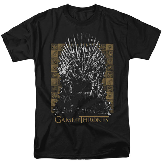 Game Of Thrones Iron Throne Mens T Shirt Black