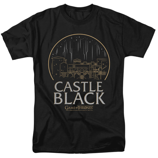 Game Of Thrones Castle Black Mens T Shirt Black