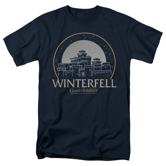 Game Of Thrones Winterfell Mens T Shirt Navy