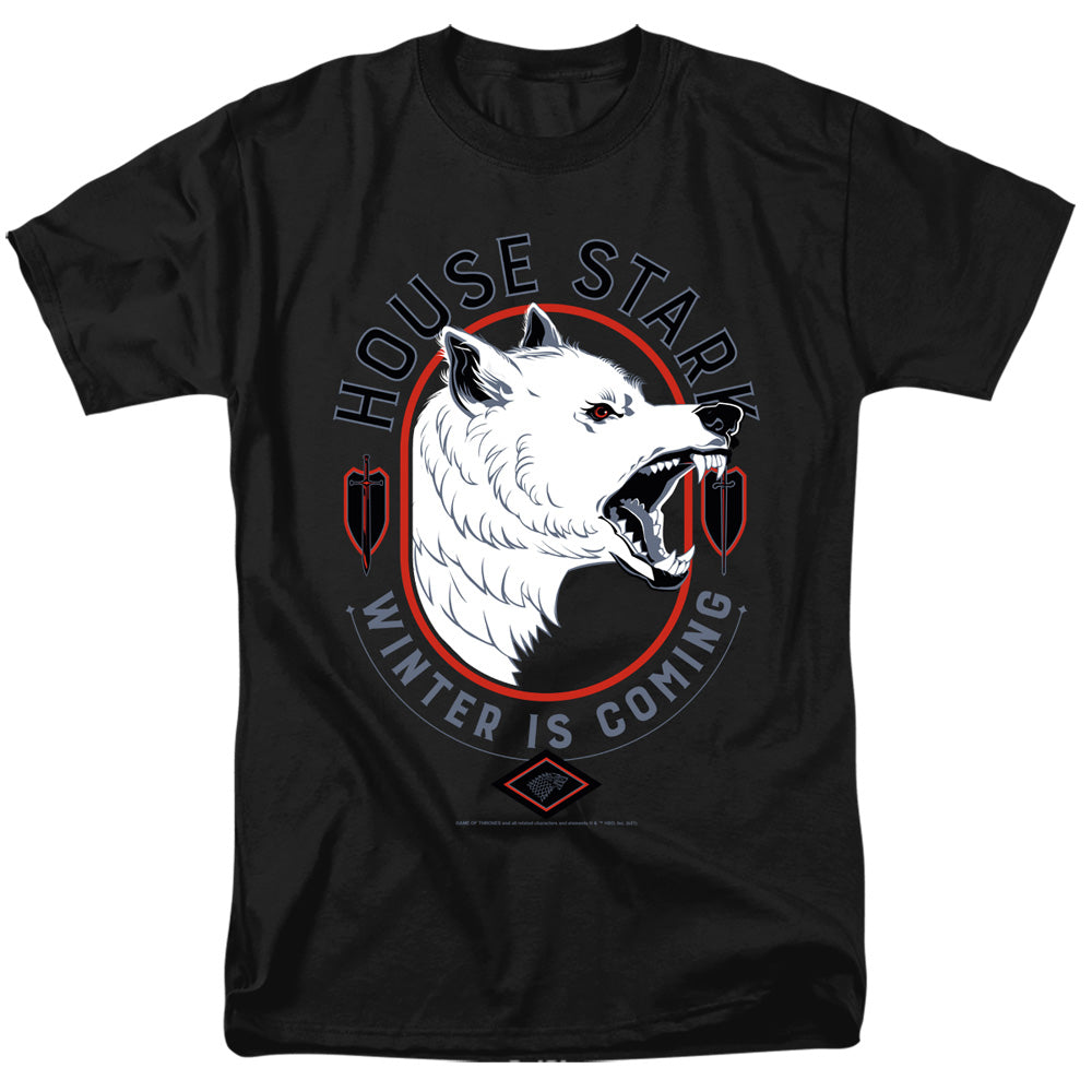 Game Of Thrones House Stark Winter Is Coming Mens T Shirt Black