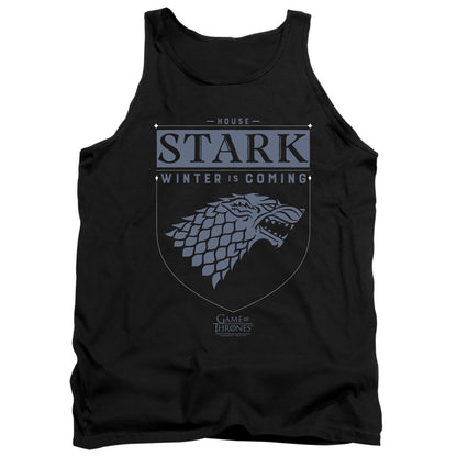 Game Of Thrones House Stark Sigil Mens Tank Top Shirt Black