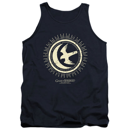 Game Of Thrones Arryn Burst Sigil Mens Tank Top Shirt Navy