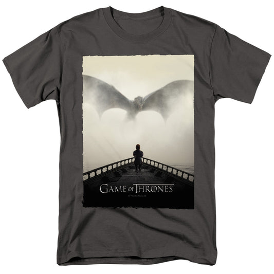 Game Of Thrones Dragon 2 Mens T Shirt Charcoal