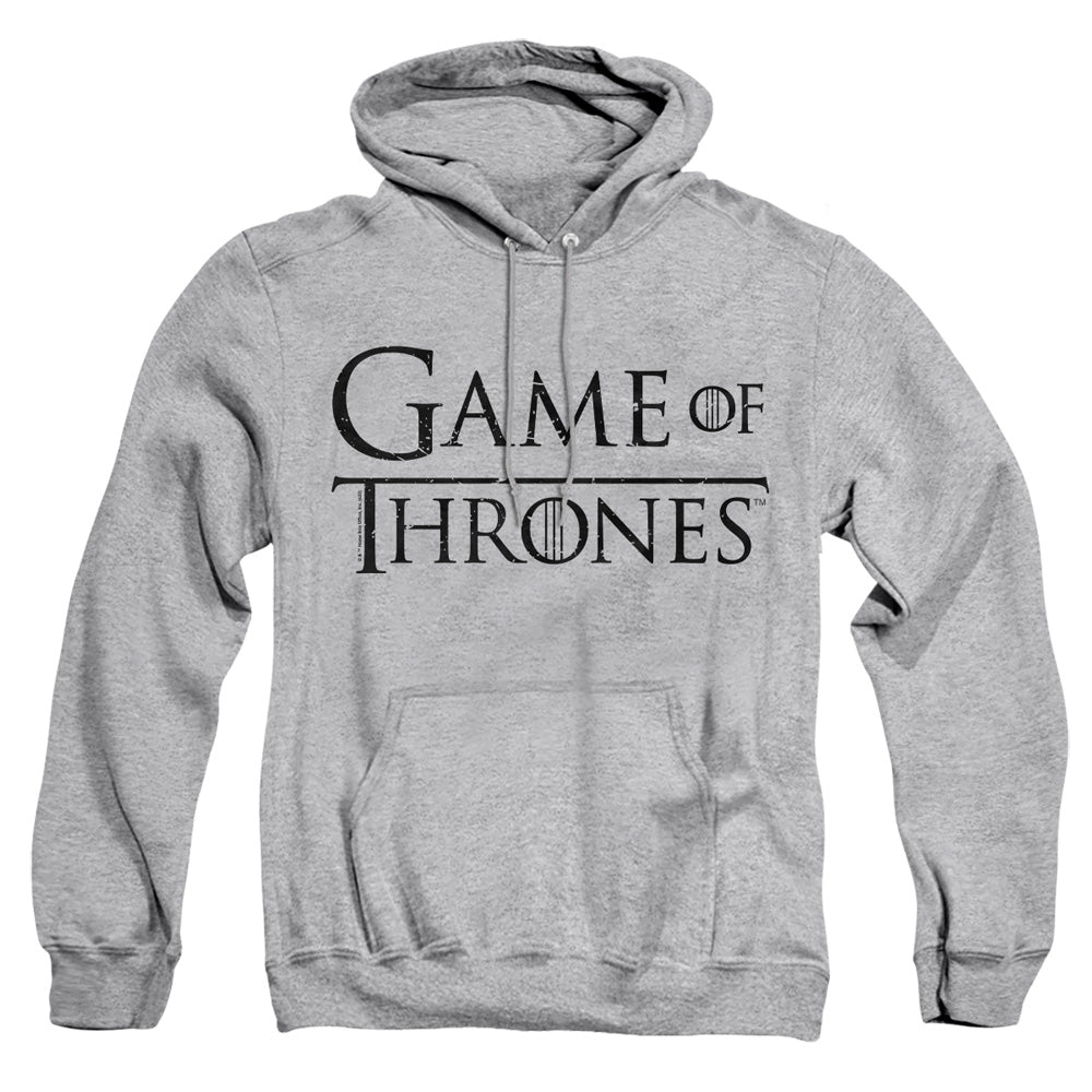 Game Of Thrones Logo 1 Mens Hoodie Athletic Heather Officially Licensed