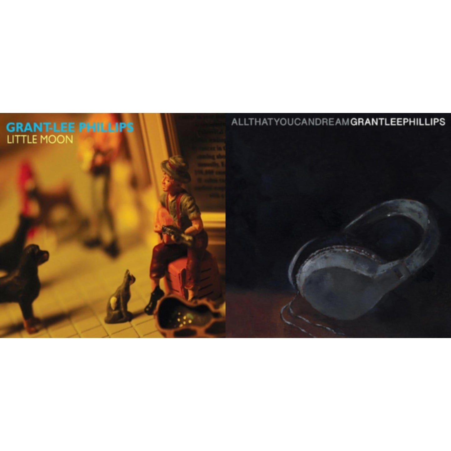 Grant-Lee Phillips - Little Moon (Burgundy LP Vinyl) & All That You Can Dream