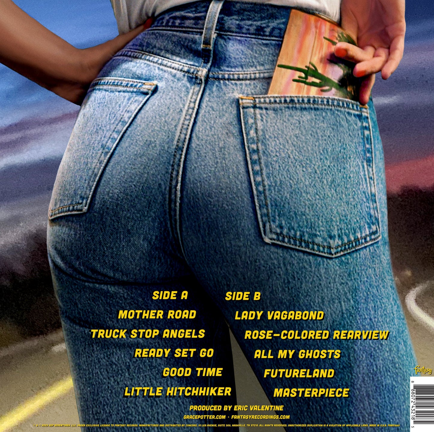 Mother Road - Yellow Vinyl Record