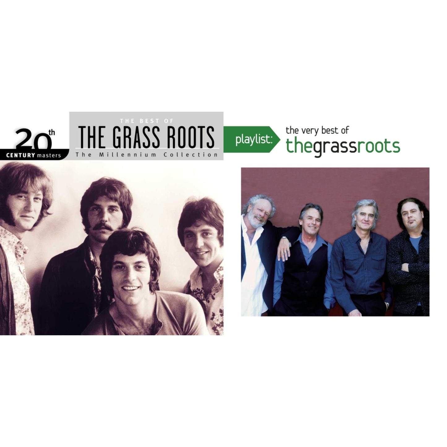 Grass Roots - Millennium Collection: 20Th Century Masters & Playlist: The Very Best Of - CD Bundle