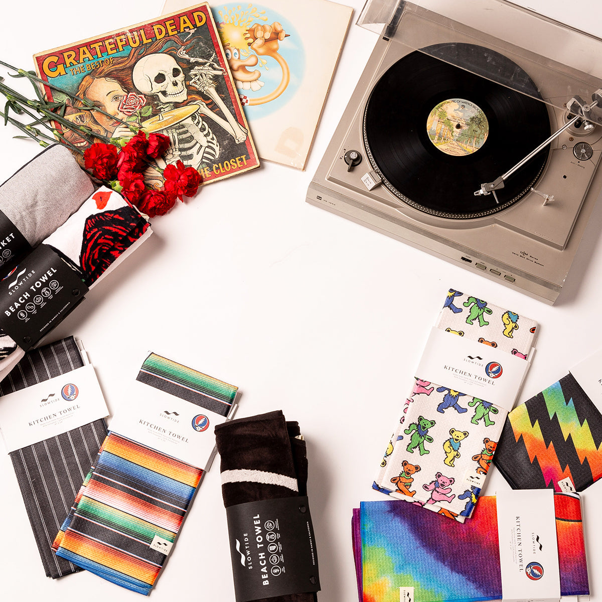 Althea Quick-Dry Kitchen Towel | Grateful Dead x Slowtide