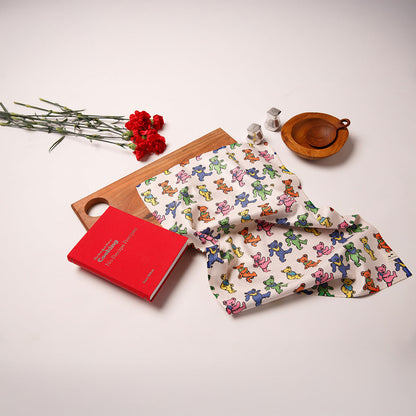 Dancing Bears Quick-Dry Kitchen Towel | Grateful Dead x Slowtide