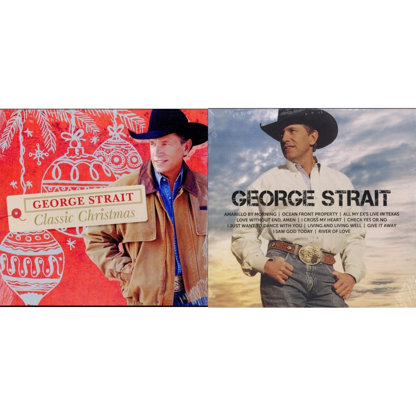 George Strait - Icon & Classic Christmas (LP)