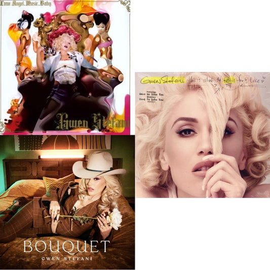Gwen Stefani - Love Angel Music Baby & Bouquet (Champagne LP Vinyl) & This Is What The Truth Feels Like