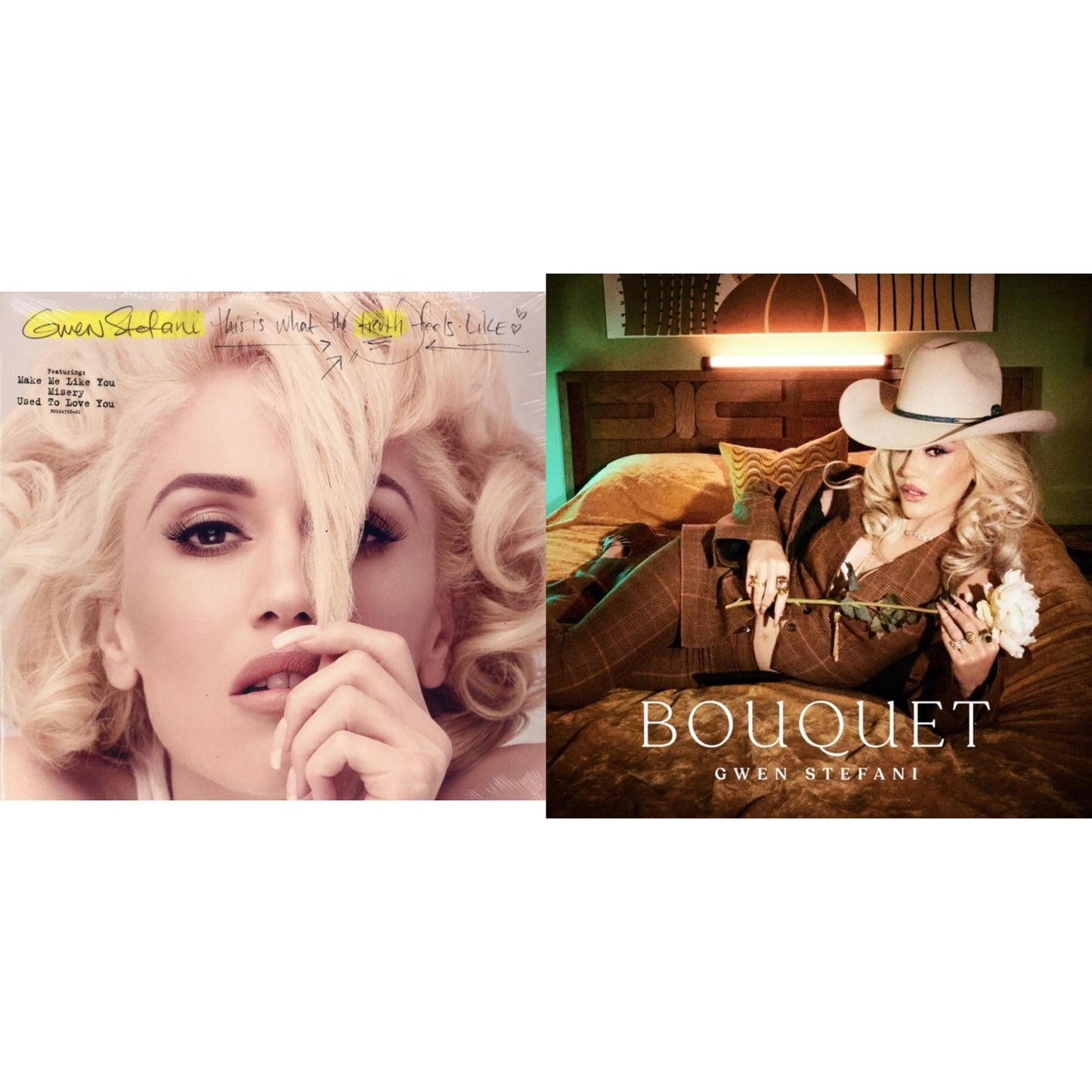 Gwen Stefani - Bouquet (Champagne LP Vinyl) & This Is What The Truth Feels Like