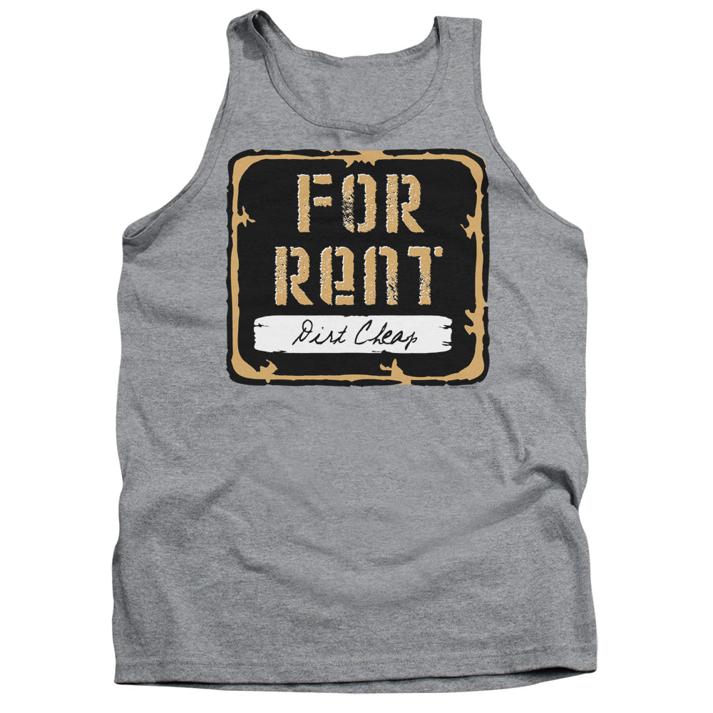 For Rent Mens Tank Top Shirt Athletic Heather