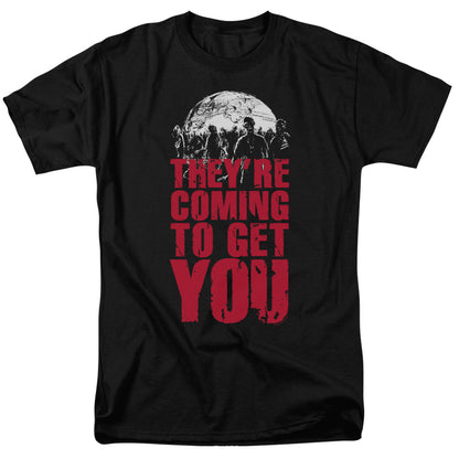 Theyre Coming To Get You Mens T Shirt Black Officially Licensed
