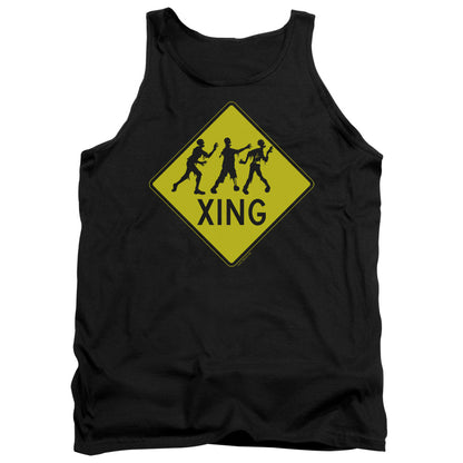 Zombie Xing Mens Tank Top Shirt Black