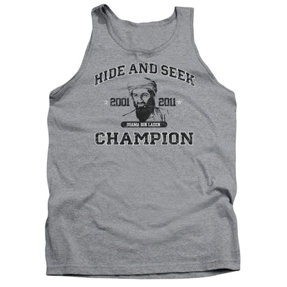 Hide And Seek Mens Tank Top Shirt Athletic Heather