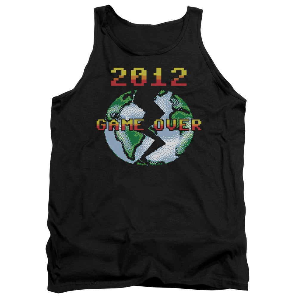 Game Over Mens Tank Top Shirt Black