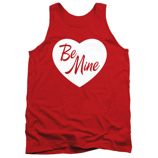 Be Mine Mens Tank Top Shirt Red