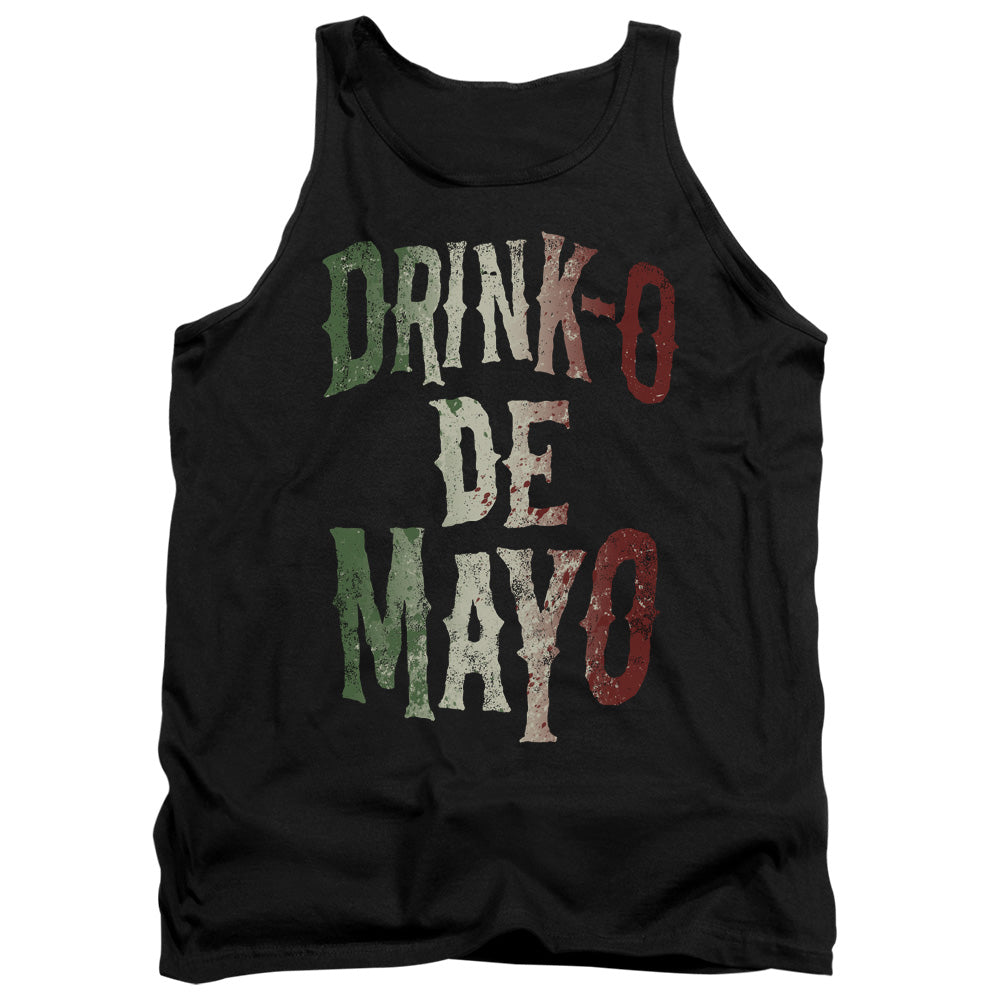 Drink O Mens Tank Top Shirt Black