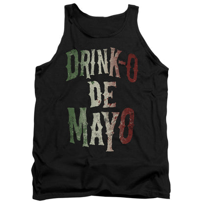 Drink O Mens Tank Top Shirt Black