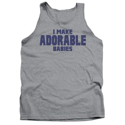 Making Babies Mens Tank Top Shirt Athletic Heather