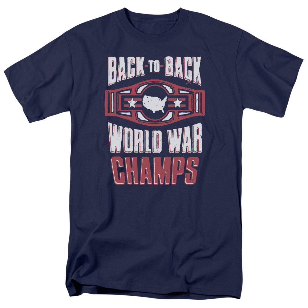 Ww Champs Mens T Shirt Navy