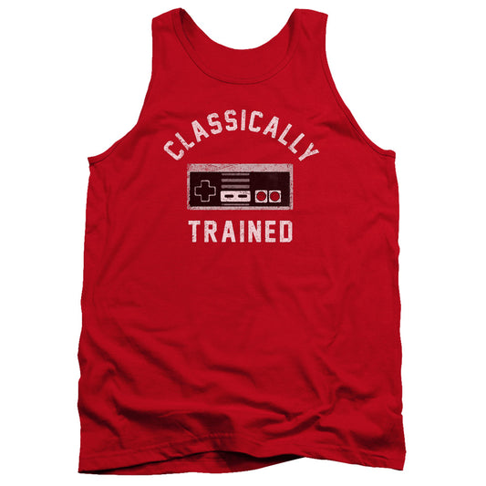 Classically Trained Mens Tank Top Shirt Red