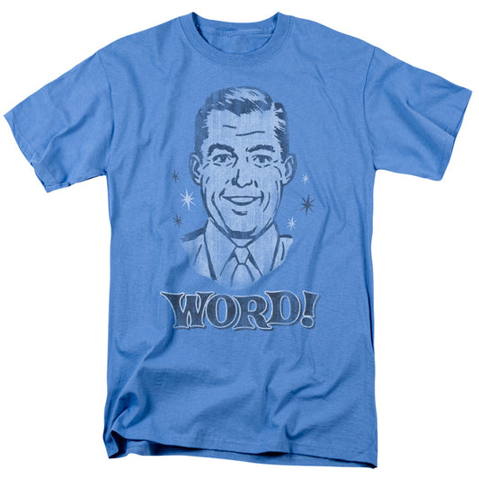 Word Mens T Shirt Carolina Blue