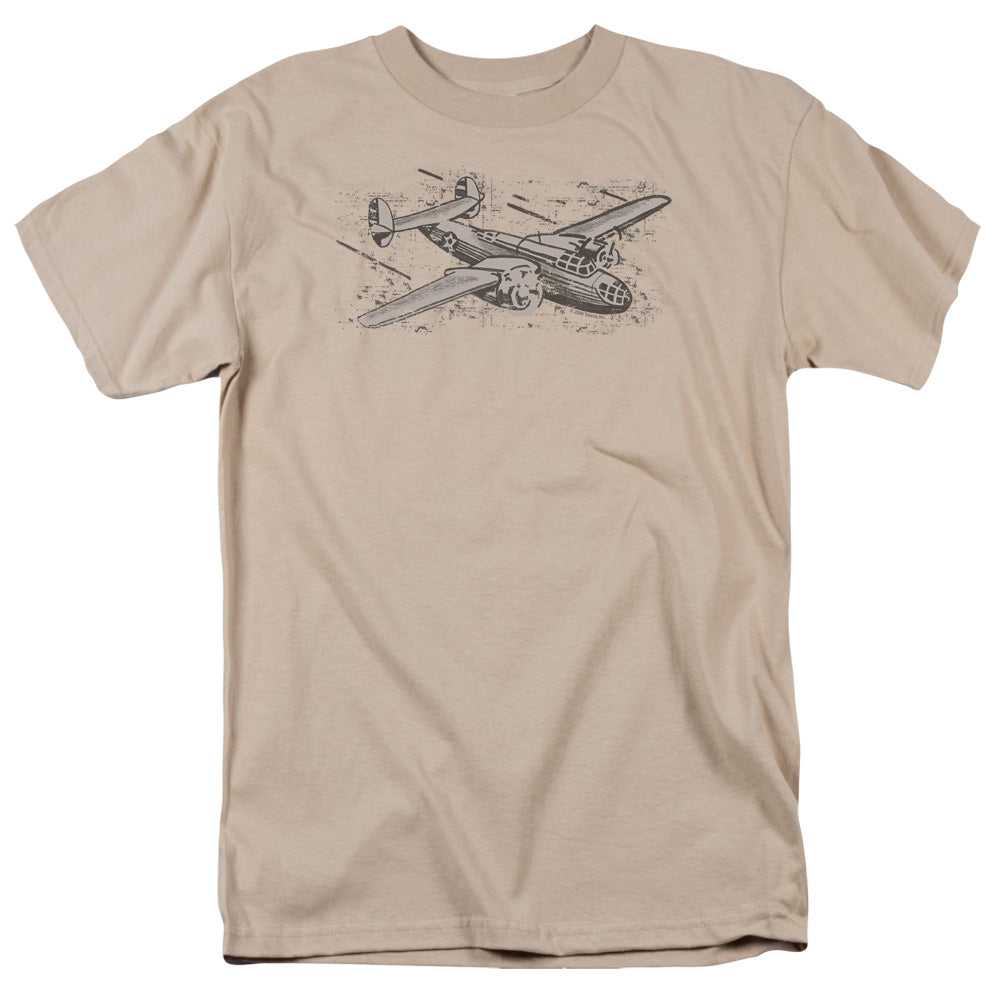 Airplane Mens T Shirt Sand