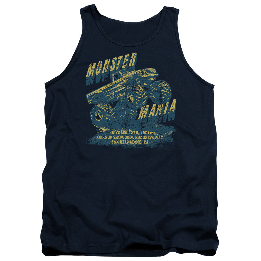 Monster Mania Mens Tank Top Shirt Navy