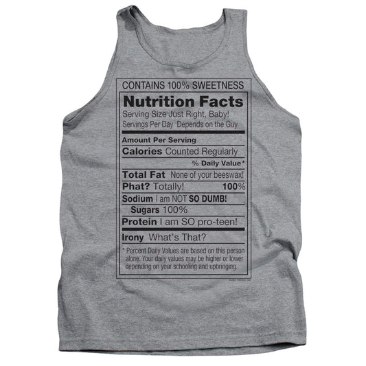 100% Sweetness Mens Tank Top Shirt Athletic Heather