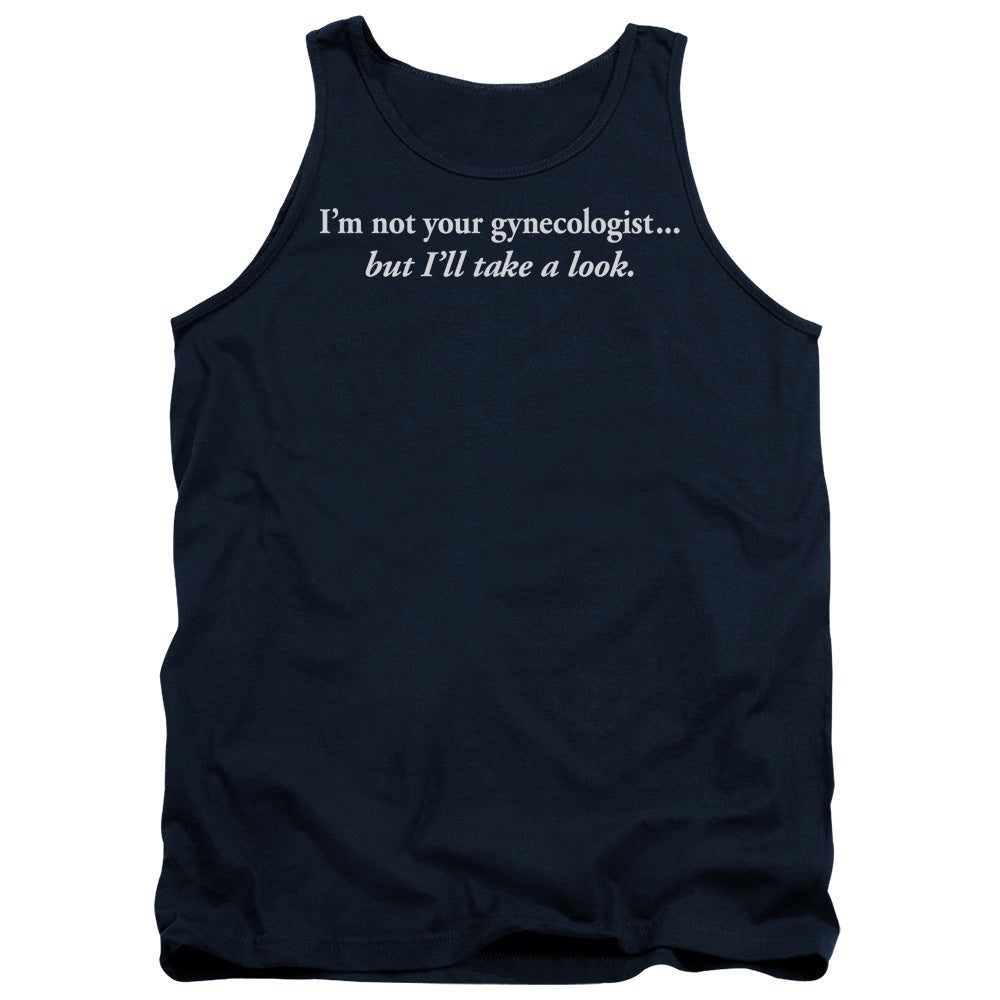 Gynecologist Mens Tank Top Shirt Navy