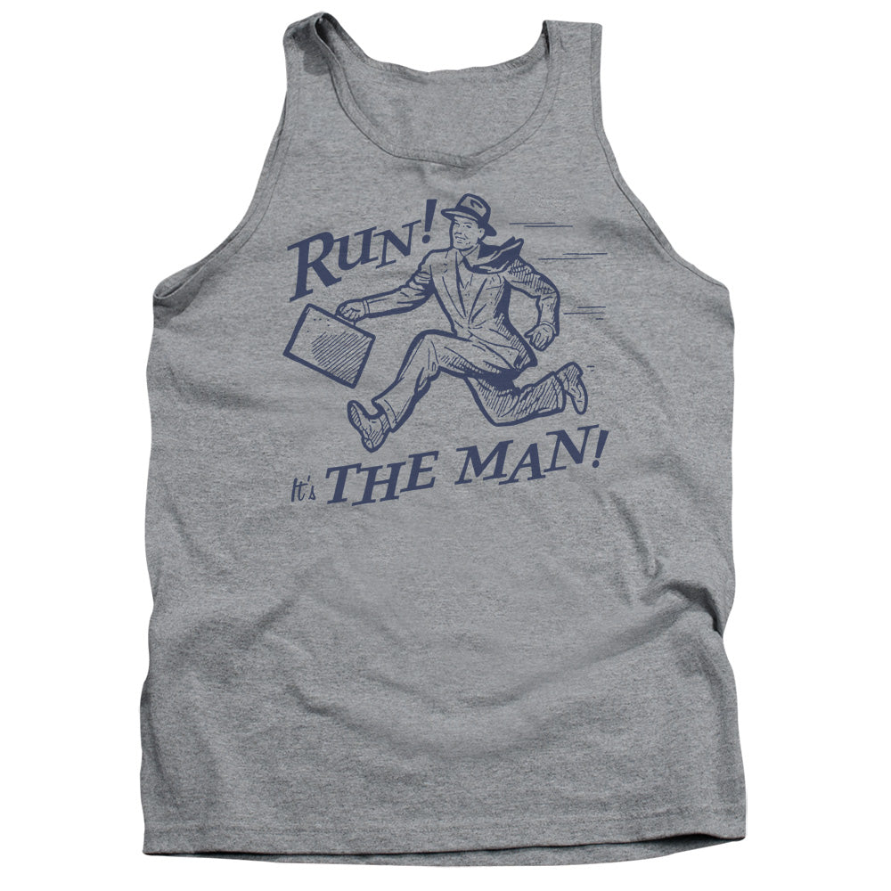 The Man Mens Tank Top Shirt Athletic Heather