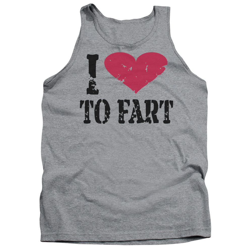 I Love To Fart Mens Tank Top Shirt Athletic Heather