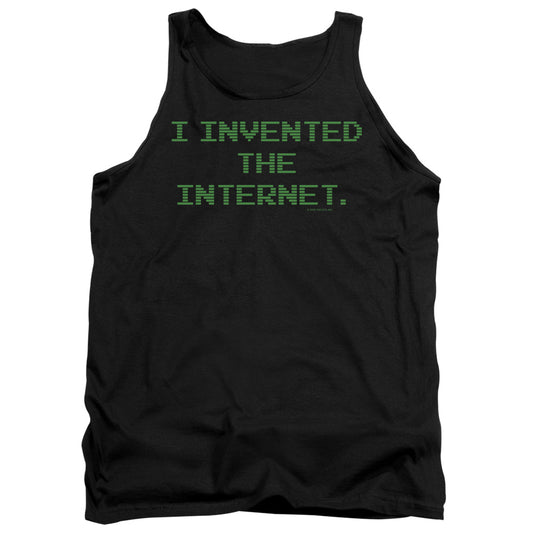 Invented The Internet Mens Tank Top Shirt Black