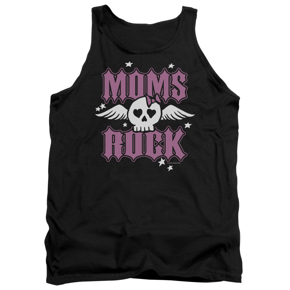 Moms Rock Mens Tank Top Shirt Black