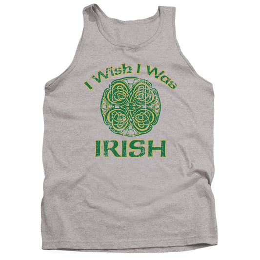 Irish Wish Mens Tank Top Shirt Athletic Heather