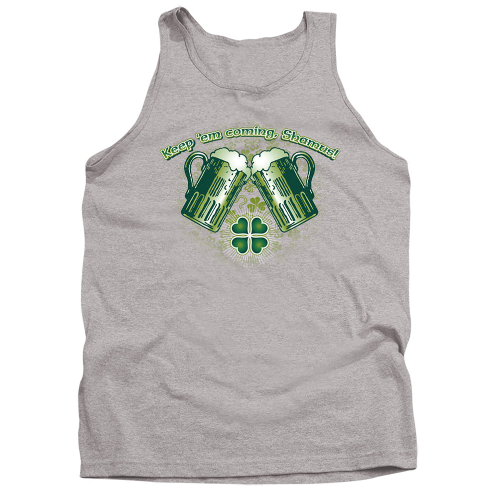 Green Beer Mens Tank Top Shirt Athletic Heather