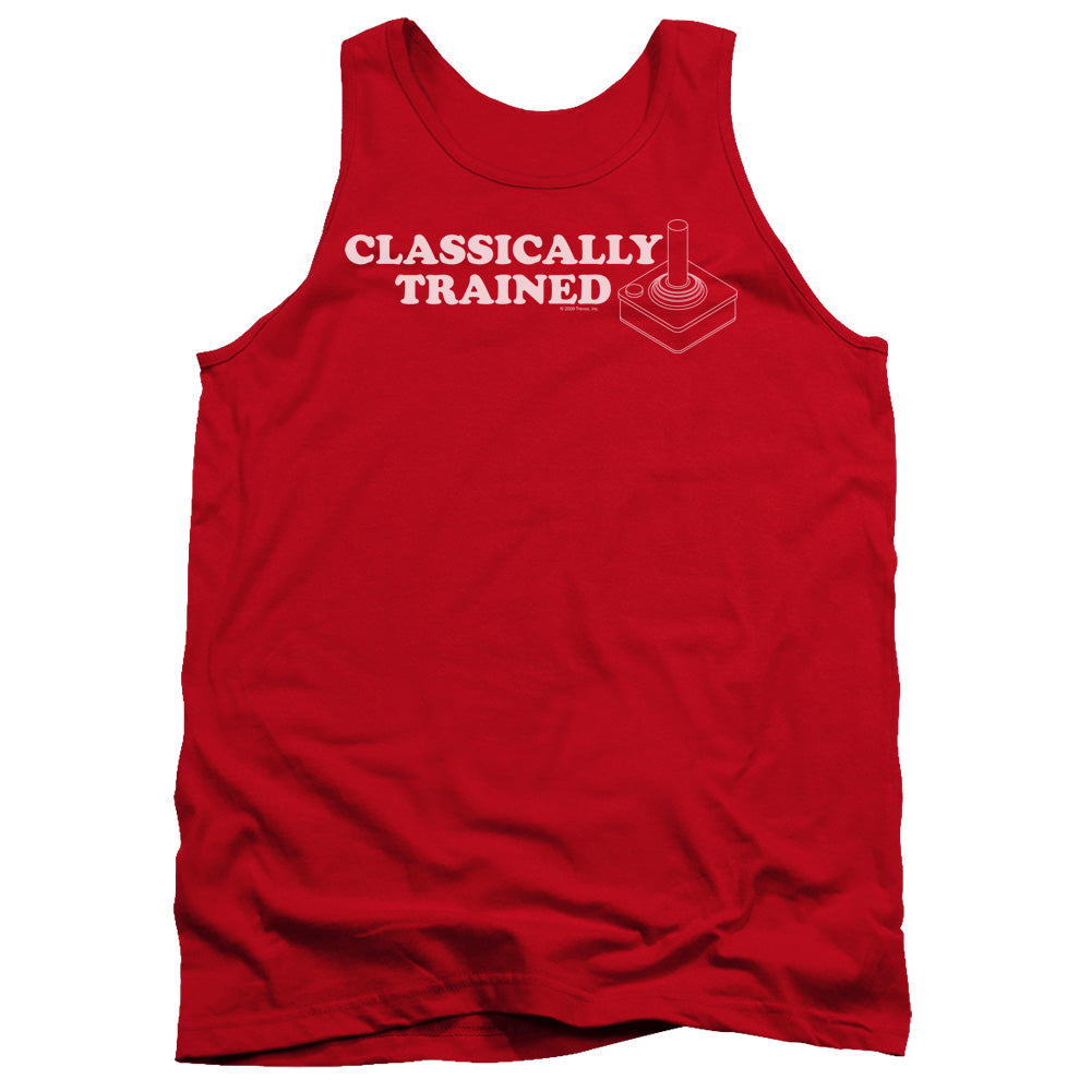 Classically Trained Mens Tank Top Shirt Red